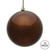 Vickerman N590876DCV - 3 inch Mocha Candy Ball Outdoor Christmas Ornament - 12 Pack