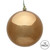 Vickerman N590876DSV - 3 inch Mocha Shiny Ball Outdoor Christmas Ornament - 12 Pack