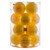  Vickerman N590878 3" Yellow Ball 4-Finish Asst 16/Bx 