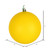  Vickerman N590878DMV 3" Yellow Matte Ball UV 12/Bag 