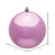 Vickerman N590879DSV 3" Pink Shiny Ball UV 12/Bag