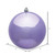  Vickerman N590886DSV 3" Lavender Shiny Ball UV 12/Bag 