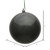 Vickerman N590887DCV 3" Pewter Candy Ball UV 12/Bag