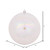 Vickerman N591000D 4" Clear Iridescent Ball Drilled 6/Bag
