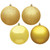  Vickerman N591037A 4" Honey Gold 4 Finish Orn Asst 12/Box 