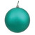 Vickerman N591042DCV - 4 inch Teal Candy Ball Outdoor Christmas Ornament - 6 Pack