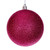 Vickerman N591059A - 4 inch Hot Pink 4-Finish Ball Christmas Ornament - 12 Pack
