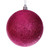 Vickerman N591059A - 4 inch Hot Pink 4-Finish Ball Christmas Ornament - 12 Pack