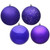  Vickerman N591066A 4" Purple Ball 4 Finish Asst 12/Bx 