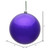 Vickerman N591066DCV - 4 inch Purple Candy Ball Outdoor Christmas Ornament - 6 Pack