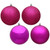Vickerman N591070A 4" Fuchsia Ball 4 Finish Asst 12/Bx