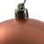 Vickerman N591071DCV - 4 inch Coral Candy Ball Outdoor Christmas Ornament - 6 Pack
