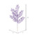  Vickerman L147906 22" Purple Glitt Honey Locust Spray 6/Bg 