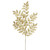 Vickerman L147908 - 22 in. Gold Glitter Honey Locust Artificial Spray - 6 Pack