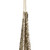 Vickerman M148338 - 16 inch Champagne Glitter Star Christmas Ornament