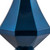 Vickerman MC191002D - 8 inch Blue Candy Finial Christmas Ornament - 2 Pack
