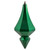 Vickerman MC191004D 8" Green Candy Diamond Finial 2/Bag