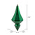 Vickerman MC191004D - 8 inch Green Candy Finial Christmas Ornament - 2 Pack