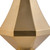 Vickerman MC191008D 8" Gold Candy Diamond Finial 2/Bag
