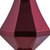  Vickerman MC191019D 8" Wine Candy Diamond Finial 2/Bag 