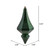 Vickerman MC191024D 8" Emerald Candy Diamond Finial 2/Bag