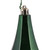 Vickerman MC191024D - 8 inch Emerald Candy Finial Christmas Ornament - 2 Pack
