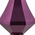Vickerman MC191026D 8" Plum Candy Diamond Finial 2/Bag