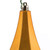 Vickerman MC191030D 8" Antique Gold Candy Diamnd Finial 2/Bg