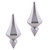 Vickerman MC191034D 8" Lilac Candy Diamond Finial 2/Bag