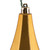 Vickerman MC191037D 8" Honey Gold Candy Diamond Finial 2/Bag