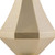 Vickerman MC191038D - 8 inch Champagne Candy Finial Christmas Ornament - 2 Pack