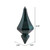 Vickerman MC191062D 8" Sea Blue Candy Diamond Finial 2/Bag