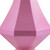 Vickerman MC191079D 8" Pink Candy Diamond Finial 2/Bag