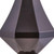 Vickerman MC191084D - 8 inch Gunmetal Candy Finial Christmas Ornament - 2 Pack