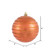Vickerman N187671D 4" Coral Candy Glitter Ball 4/Bag