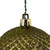 Vickerman N188414D - 2.75 inch Olive Glitter Ball Christmas Ornament - 12 Pack