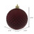  Vickerman N188419D 2.75" Wine Durian Glitter Ball 12/Bag 
