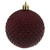 Vickerman N188419D 2.75" Wine Durian Glitter Ball 12/Bag