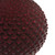  Vickerman N188419D 2.75" Wine Durian Glitter Ball 12/Bag 