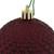 Vickerman N188419D 2.75" Wine Durian Glitter Ball 12/Bag 