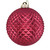  Vickerman N188421D 2.75" Berry Red Durian Glitt Ball 12/Bag 