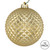 Vickerman N188438D - 2.75 inch Champagne Glitter Ball Christmas Ornament - 12 Pack
