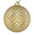 Vickerman N188438D - 2.75 inch Champagne Glitter Ball Christmas Ornament - 12 Pack
