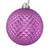Vickerman N188469D - 2.75 inch Orchid Glitter Ball Christmas Ornament - 12 Pack