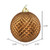  Vickerman N188476D 2.75" Mocha Durian Glitter Ball 12/Bag 