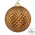  Vickerman N188476D 2.75" Mocha Durian Glitter Ball 12/Bag 