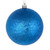 Vickerman N189102D 4" Blue Brushed Ball 6/Bag