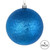 Vickerman N189102D 4" Blue Brushed Ball 6/Bag