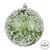 Vickerman N190164D 4" Moss Green Glitter Hail Ball 6/Bag