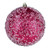 Vickerman N190170D 4" Fuchsia Glitter Hail Ball 6/Bag
